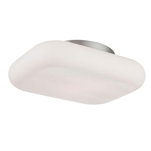 Alma - 16W 2 LED Flush Mount - 10.5 Inches Wide by 4 Inches High