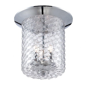 Elli - 3 Light Flush Mount - 11 Inches Wide By 11 Inches High