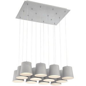 Borto Chandelier 12 Light - 20 Inches Wide by 8.25 Inches High