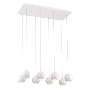 Patruno Chandelier 8 Light - 11.5 Inches Wide By 4 Inches High