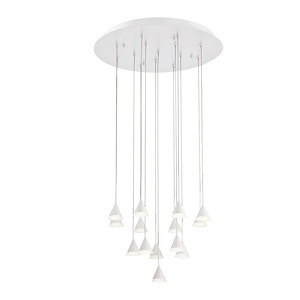 Albion Chandelier 14 Light - 19 Inches Wide By 6.75 Inches High - 1153118
