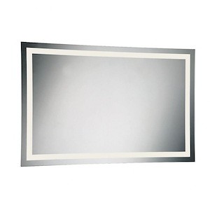 36W 1 Led Large Back-Lit Mirror - 55 Inches Wide By 35.5 Inches High