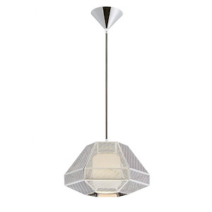 Recinto - 1 Light Pendant - 12 Inches Wide by 8 Inches High - 515012