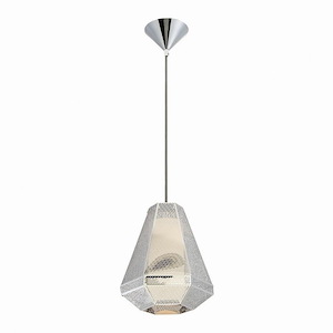 Recinto - 1 Light Pendant - 9 Inches Wide by 10.5 Inches High