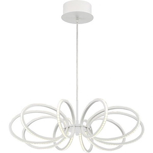 Tela Pendant 1 Light - 25 Inches Wide by 6.25 Inches High