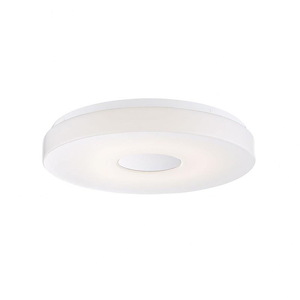 Circo - 22W 1 LED Small Flush Mount - 15 Inches Wide by 2.5 Inches High