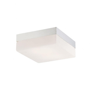Dixon - 9W 1 Led Small Flush Mount - 7.5 Inches Wide By 3 Inches High