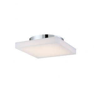 Evolve - 6W 3000K 1 Led Small Flush Mount - 6 Inches Wide By 3 Inches High