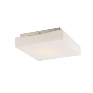 Monti - 18W 1 Led Large Flush Mount - 10.5 Inches Wide By 3 Inches High