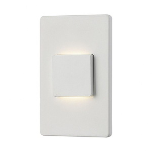 5 Inch 3W 1 LED Up/Down Outdoor In-Wall Mount