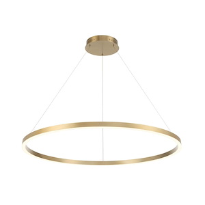 Spunto - 58W 1 LED Chandelier-1.5 Inch Tall and 47.25 Inch Wide