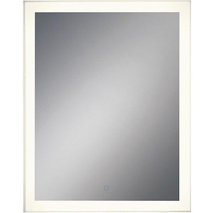 35W 1 Led Rectangular Edge-Lit Mirror - 28 Inches Wide By 36 Inches High - 1212474