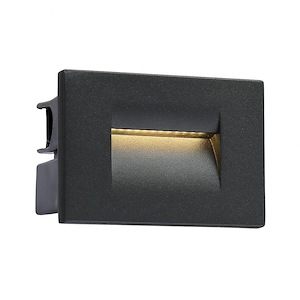 4.19 Inch 3.6W 1 LED Outdoor In-Wall Mount