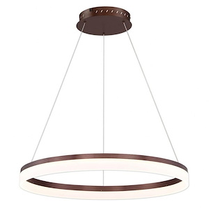 Minuta Large Chandelier 1 Light - 31.5 Inches Wide by 2.75 Inches High