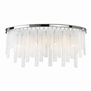 Candice - 7 Light Bath Bar - 28 Inches Wide By 12 Inches High