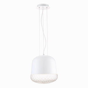 Corson - 1 Light Small Pendant - 10 Inches Wide by 11.75 Inches High