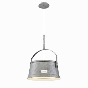 Turin - 1 Light Large Pendant - 16.25 Inches Wide By 23 Inches High - 1212640
