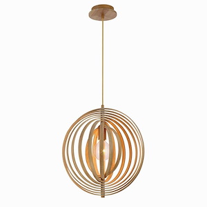 Abruzzo - 1 Light Small Pendant - 17 Inches Wide by 18 Inches High