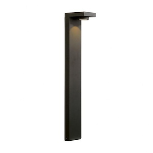 7W 1 Led Bollard - 3.94 Inches Wide By 25.63 Inches High