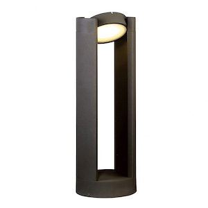 15W 1 Led Bollard - 6.81 Inches Wide By 19.69 Inches High