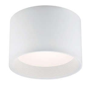 Benton - 25W 1 Led Large Flush Mount - 8 Inches Wide By 5.25 Inches High - 1212600