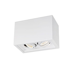Santo - 22W 2 Led Flush Mount - 5.5 Inches Wide By 6 Inches High
