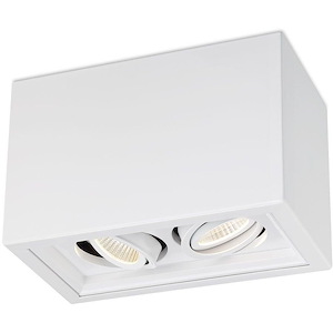 Santo - 22W 2 Led Flush Mount - 5.5 Inches Wide By 6 Inches High