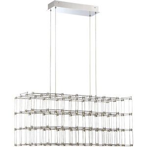 Linwood Rectangular Chandelier 128 Light - 14.25 Inches Wide By 14.5 Inches High