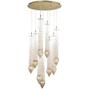 Cascata Chandelier 7 Light - 36 Inches Wide By 42 Inches High