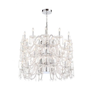 Ferrero 4 Tier Chandelier 12 Light - 42 Inches Wide by 34 Inches High