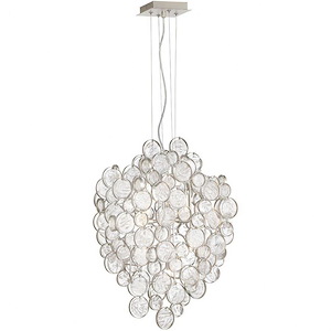 Trento - 7 Light Chandelier In Traditional and Transitional Style-25 Inches Tall and 10.5 Inches Wide