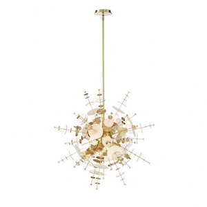 Bonazzi Chandelier 9 Light - 29 Inches Wide by 28 Inches High - 702326