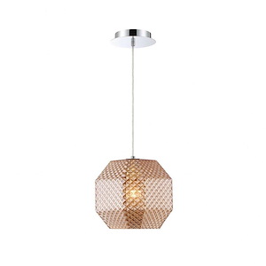 Catalda - 1 Light Pendant - 9 Inches Wide by 11 Inches High