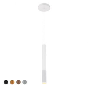 Davenport - 4.3W 1 LED Pendant - 1.75 Inches Wide by 16.25 Inches High