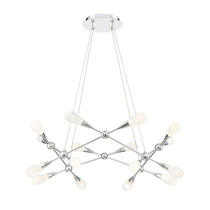 Manning Chandelier 16 Light - 32 Inches Wide By 11.25 Inches High