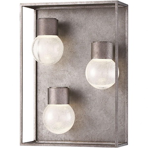 Gibson - 13.25 Inch 13.5W 3 Led Outdoor Wall Sconce