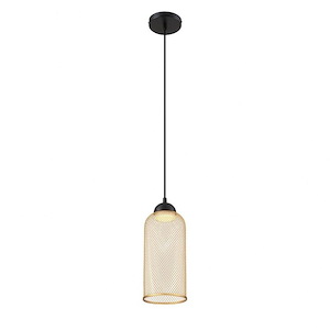 Kenmore - 4.5W 1 LED Pendant - 5.75 Inches Wide by 13.5 Inches High - 883997