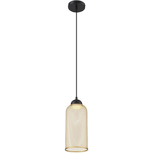 Kenmore - 4.5W 1 LED Pendant - 5.75 Inches Wide by 13.5 Inches High