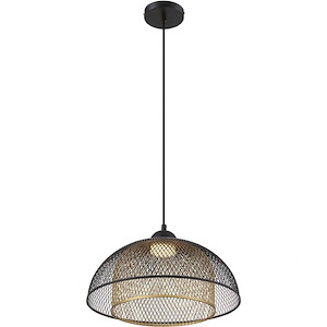 Kenmore - 16 Inch 4.5W 1 Led Pendant