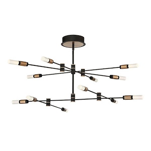 Albany Chandelier 1 Light Convertible Light - 41 Inches Wide By 11.5 Inches High - 1212552