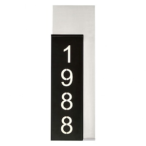 Customized Street Number Light - 16.75 Inch 6W 1 Led Outdoor Sign Light
