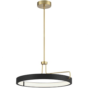 Pemberton - 26 Inch 32W 1 LED Convertible Pendant