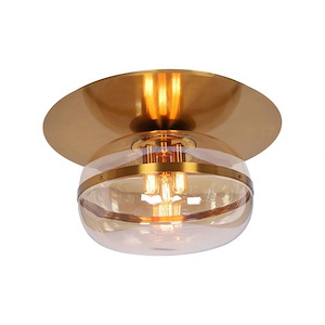 Nottingham - 3 Light Large Flush Mount - 19.75 Inches Wide By 12 Inches High