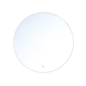 24 Inch 21W 1 Led Round Edge-Lit Mirror