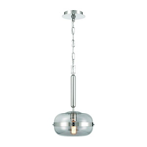 Nottingham - 1 Light Pendant-17.5 Inches Tall and 10 Inches Wide