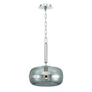 Nottingham - 1 Light Pendant-20 Inches Tall and 13.75 Inches Wide