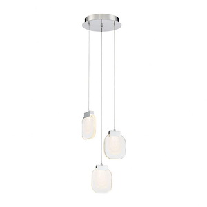 Paget - 10 Inch 15W 3 LED Chandelier - 1013171