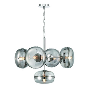 Nottingham - 5 Light Chandelier-24 Inches Tall and 28 Inches Wide - 1334812