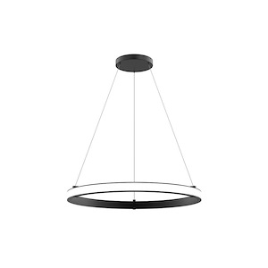 Mucci - 52W 1 Led Small Outward Pendant In Transitional Style - 32 Inches Wide By 2 Inches High - 1212399