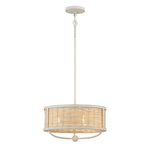 Comparelli - 3 Light Chandelier in Transitional Style - 16 Inches Wide by 9.75 Inches High